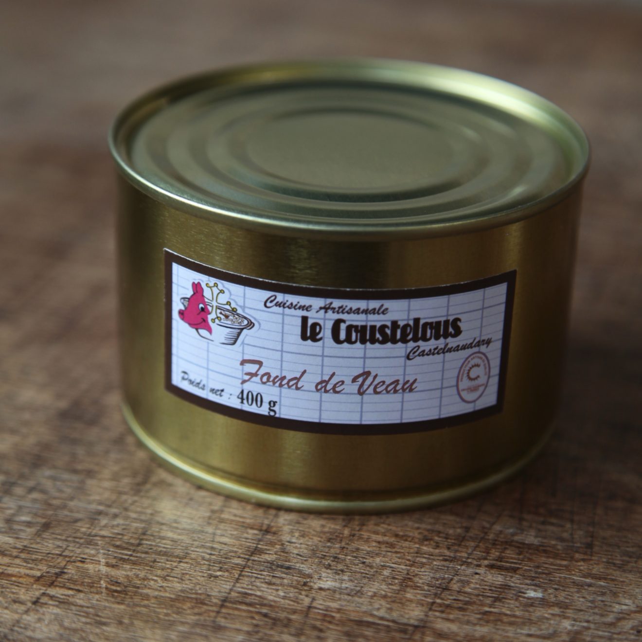 FOND DE VEAU 400G – Le Coustelous